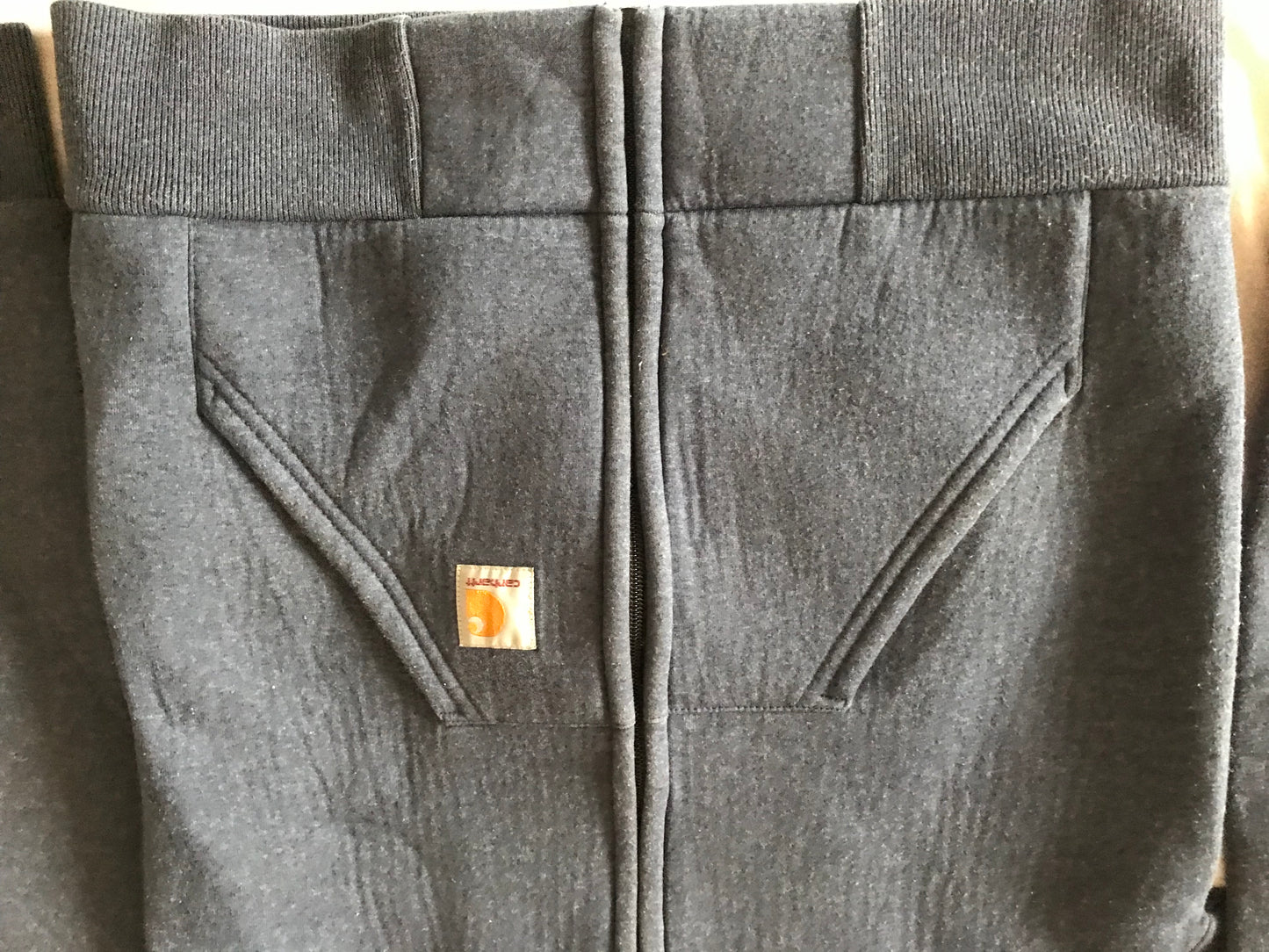 CARHARTT WOMEN'S CAR-LUX HOODED ZIPPED THERMO SWEATER SIZE LARGE